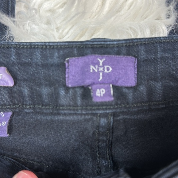 NYDJ “Barbara” Black Bootcut Denim Jeans - Picture 6 of 8